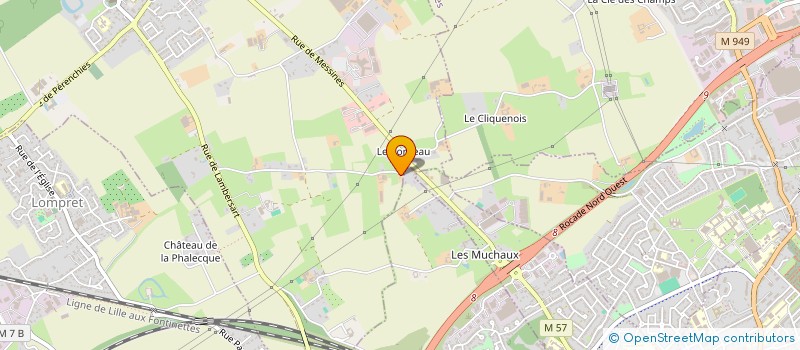 localisation de l'entreprise TANQ  VERLINGHEM