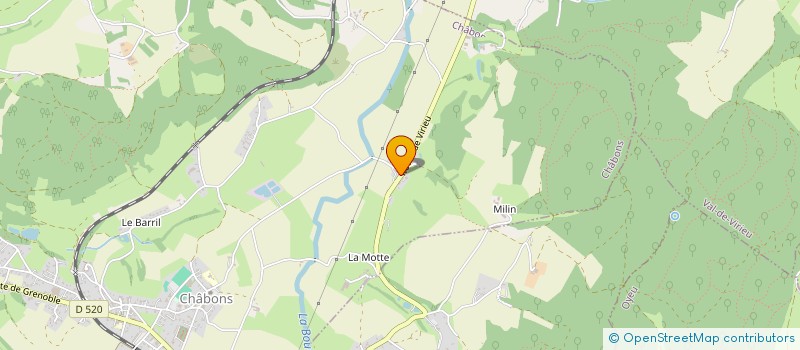 localisation de l'entreprise TANS M&C  CHABONS