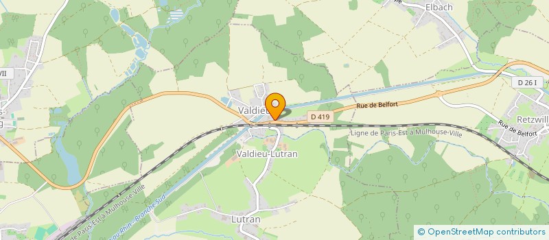 localisation de l'entreprise TANT DE STYLES  VALDIEU-LUTRAN