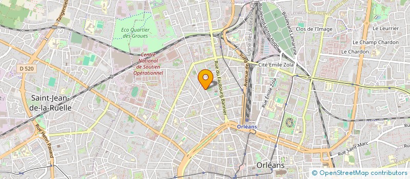 localisation de l'entreprise TANT ET TEMPS  ORLEANS