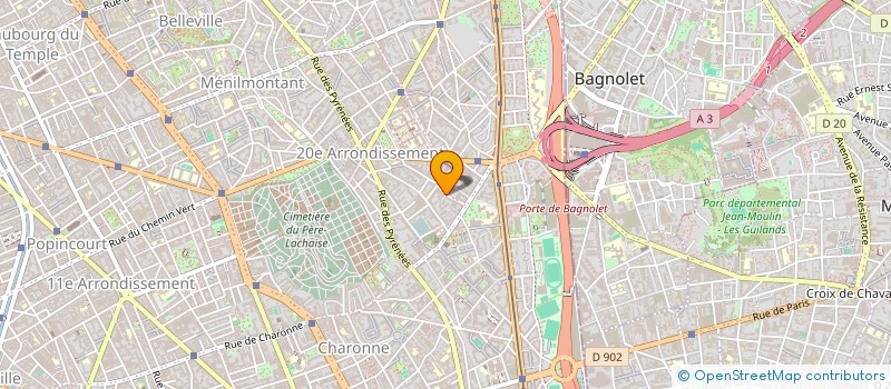 localisation de l'entreprise TANT MIEUX PROD  PARIS