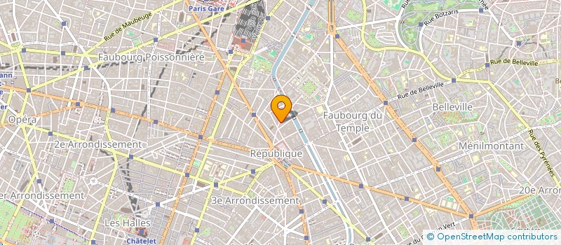 localisation de l'entreprise TANT PIS  PARIS