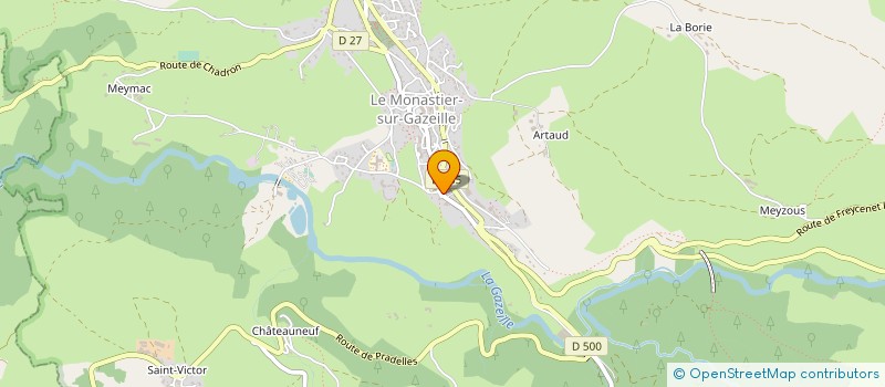 localisation de l'entreprise TANT QU'IL Y AURA DES CHEVRES à LE MONASTIER-SUR-GAZEILLE
