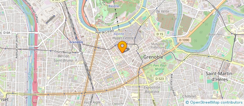 localisation de l'entreprise TANT QU'IL Y AURA DES FEMMES  GRENOBLE