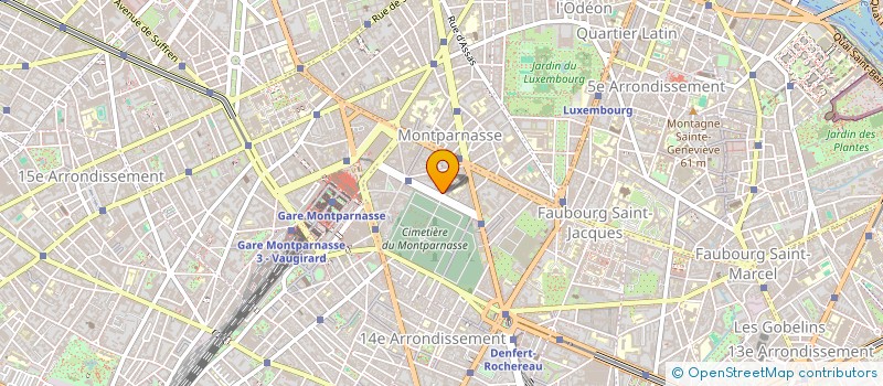 localisation de l'entreprise TANT QU ON AURA LA SANTE à PARIS