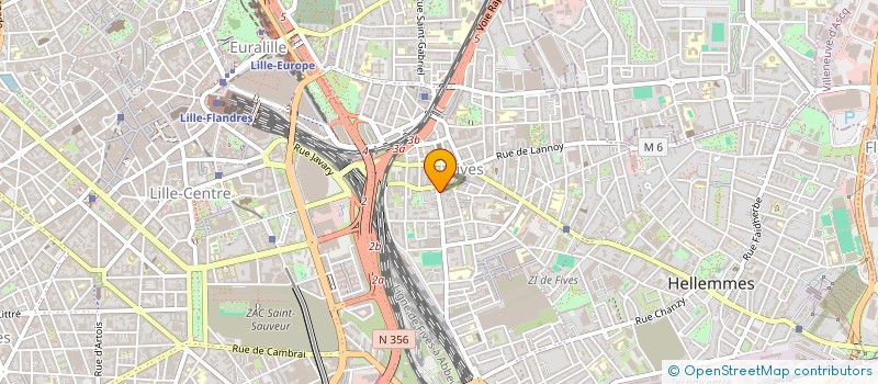 localisation de l'entreprise TANT QUE TU DANSES  LILLE