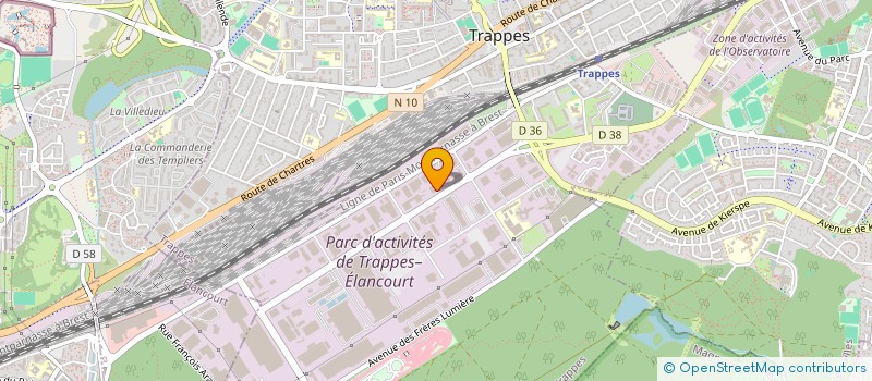 localisation de l'entreprise TANTALE SARL à TRAPPES