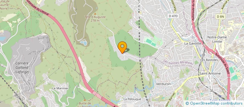 localisation de l'entreprise TANTE ROSE à LES PENNES-MIRABEAU