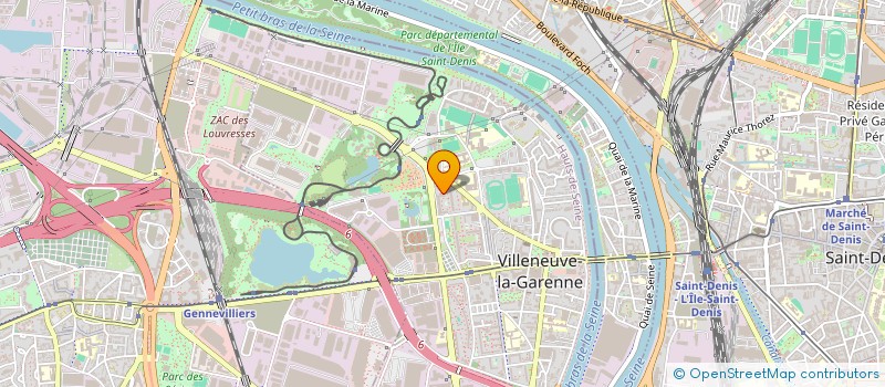 localisation de l'entreprise TANTHY  VILLENEUVE-LA-GARENNE