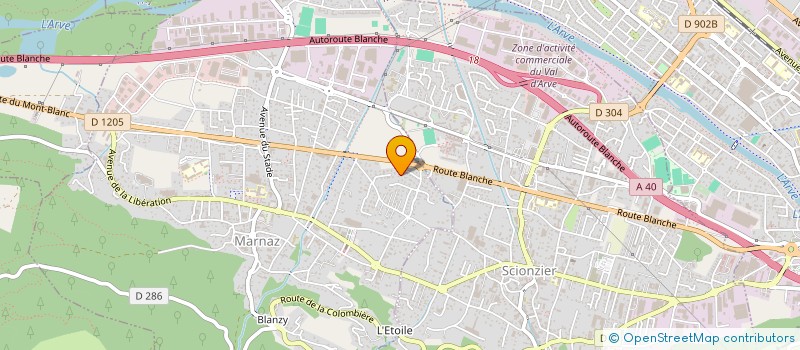 localisation de l'entreprise TANTIA  MARNAZ