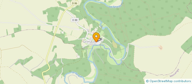 localisation de l'entreprise TANTINETTE  ANNAY-SUR-SEREIN