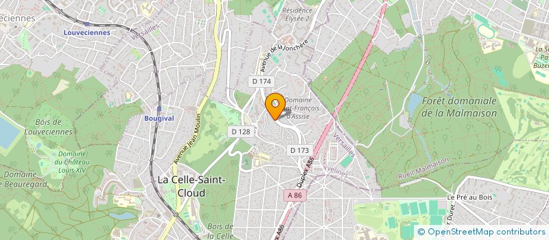 localisation de l'entreprise TANTON à LA CELLE-SAINT-CLOUD