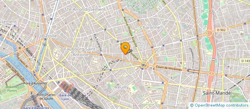 localisation de l'entreprise TANTON BERENI ET COMPAGNIE à PARIS
