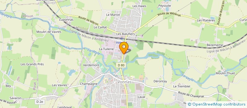localisation de l'entreprise TANTON NICOLAS à VONNAS