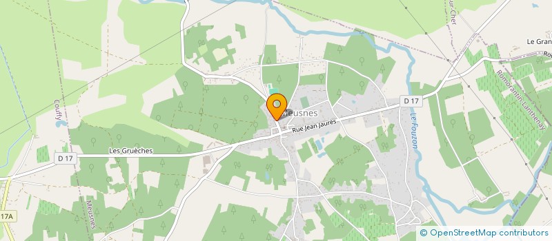 localisation de l'entreprise TANTOST  MEUSNES