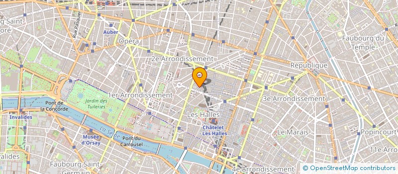 localisation de l'entreprise TANTRA à PARIS