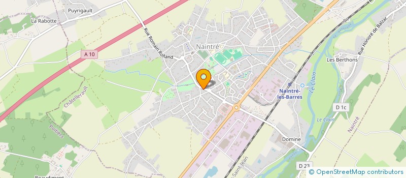 localisation de l'entreprise TANU TCG à NAINTRE