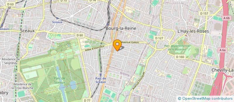 localisation de l'entreprise TANUKI à BOURG-LA-REINE