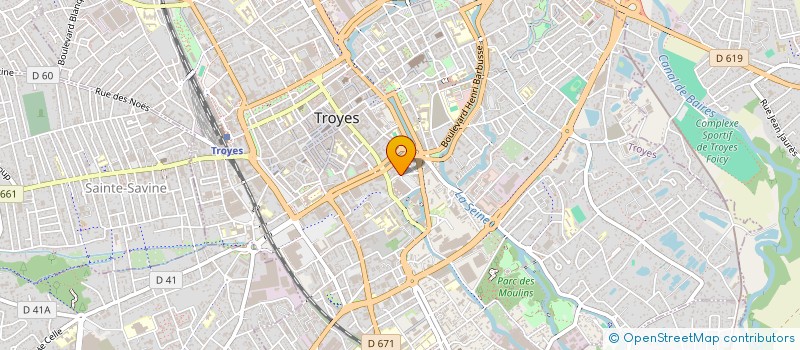 localisation de l'entreprise TANUKI à TROYES