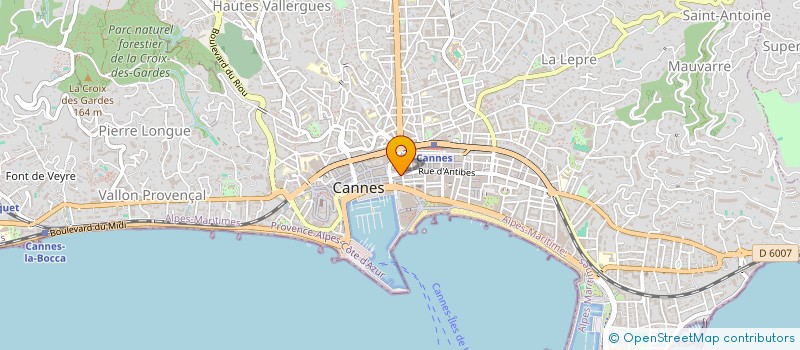localisation de l'entreprise TANWO  CANNES