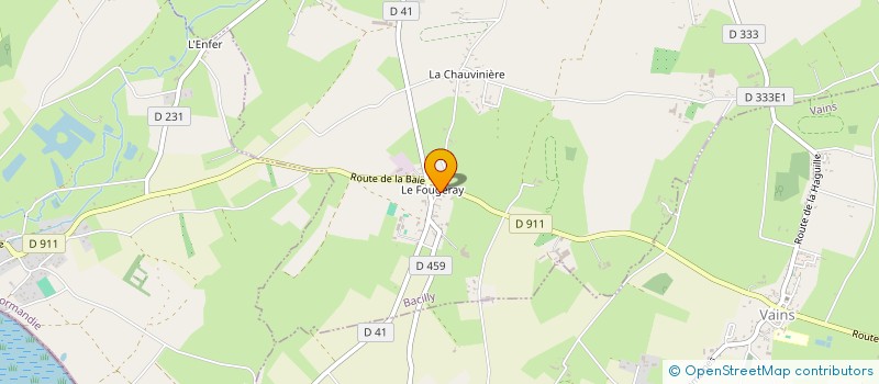 localisation de l'entreprise TANY MASINA  PONTORSON