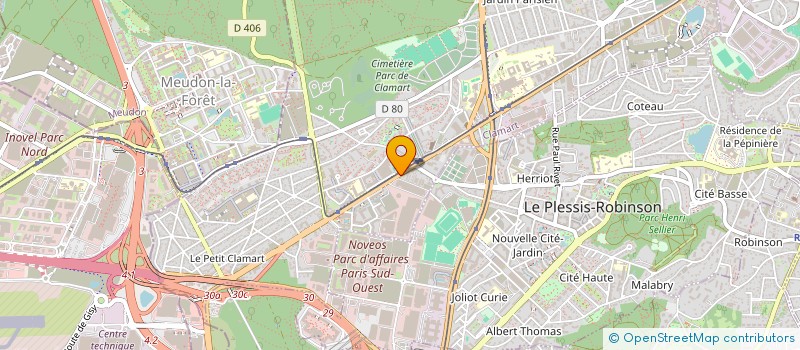 localisation de l'entreprise TANYA B SARL à CLAMART