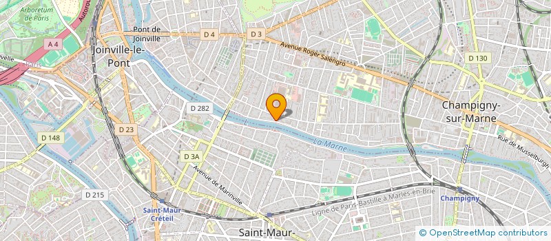 localisation de l'entreprise TANYA CONSULTING à CHAMPIGNY-SUR-MARNE