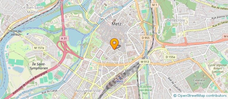 localisation de l'entreprise TANYAN  METZ