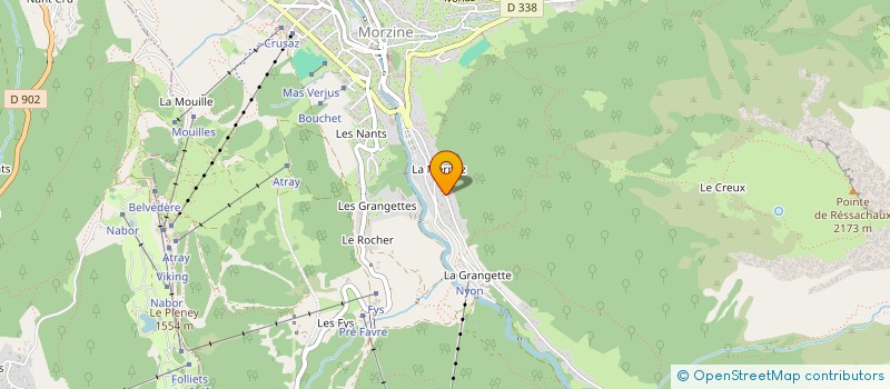 localisation de l'entreprise TANZA PROPERTIES à MORZINE