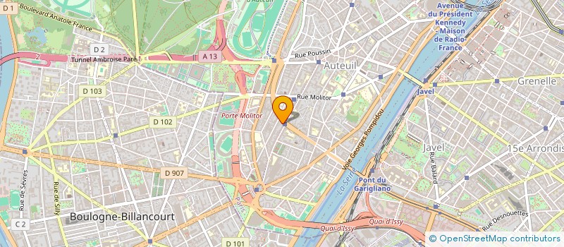 localisation de l'entreprise TANZANIE VISION  PARIS