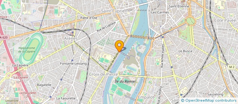 localisation de l'entreprise TAO à TOULOUSE