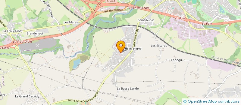 localisation de l'entreprise TAO  YFFINIAC