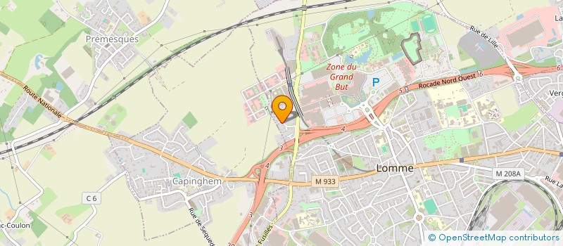 localisation de l'entreprise TAO à LILLE