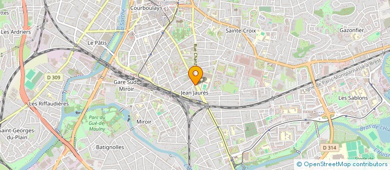 localisation de l'entreprise TAO  LE MANS