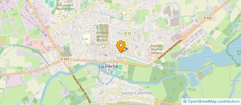localisation de l'entreprise TAO à LA FLECHE
