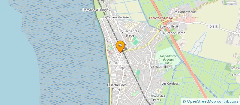 localisation de l'entreprise TAO à CHATELAILLON-PLAGE