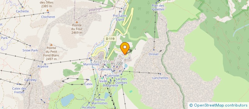 localisation de l'entreprise TAO  BOURG-SAINT-MAURICE