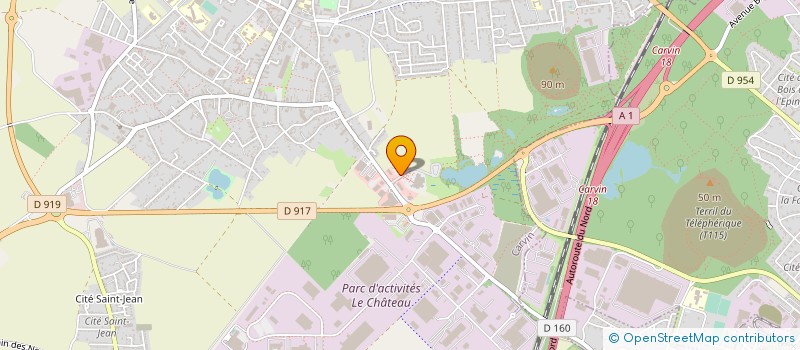 localisation de l'entreprise TAO AVELIN à CARVIN