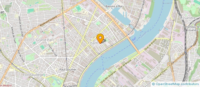 localisation de l'entreprise TAO COACHING à BORDEAUX