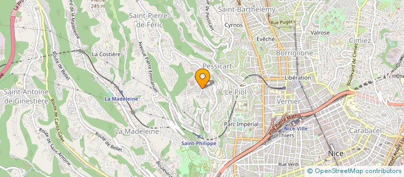 localisation de l'entreprise TAO CONSULTING à NICE