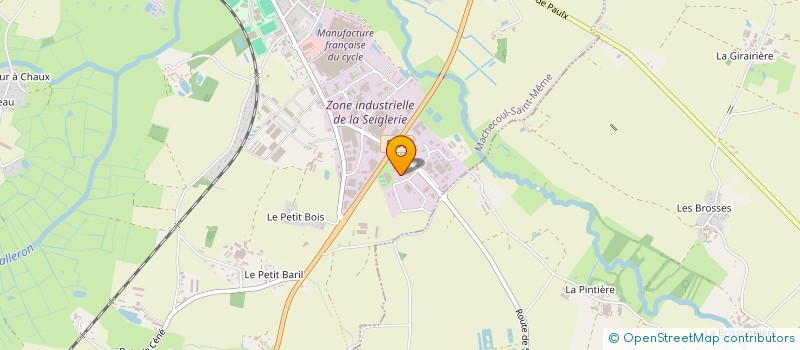 localisation de l'entreprise TAO ENERGIE MOUVEMENT DU PAYS DE RETZ  MACHECOUL-SAINT-MEME