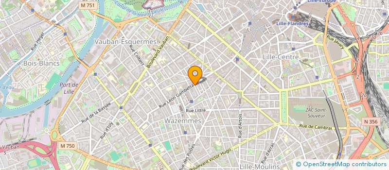 localisation de l'entreprise TAO KO  LILLE