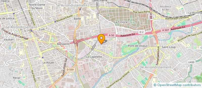 localisation de l'entreprise TAO SUN à MARSEILLE