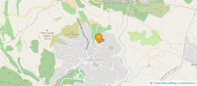 localisation de l'entreprise TAOJADE à ROQUEBRUNE-SUR-ARGENS