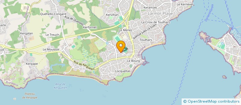 localisation de l'entreprise TAOL GWENAN  LARMOR-PLAGE