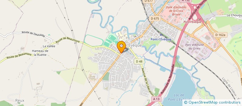 localisation de l'entreprise TAOLOUCKY  PONT L'EVEQUE