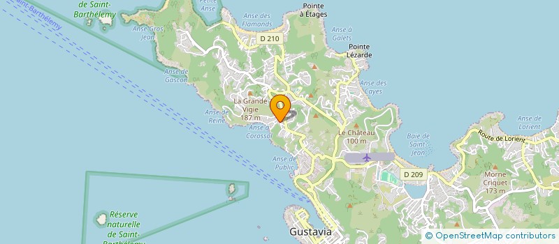 localisation de l'entreprise TAONA à SAINT BARTHELEMY