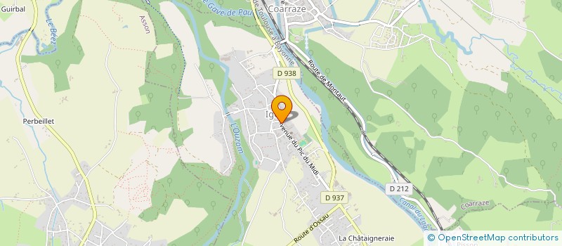 localisation de l'entreprise TAORIGINE  IGON