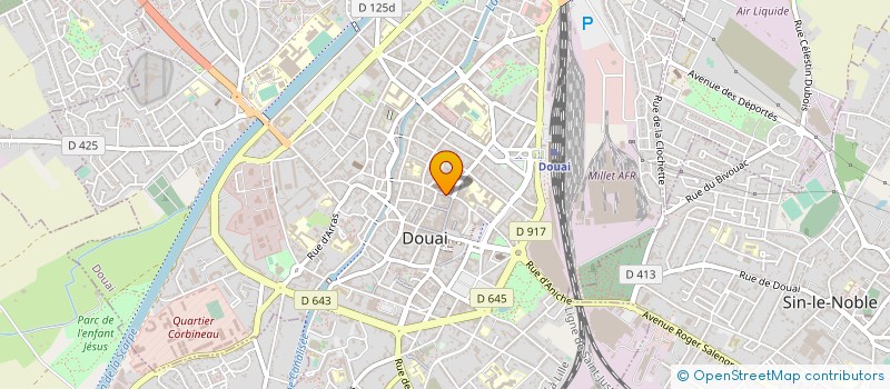 localisation de l'entreprise TAORMINA à DOUAI