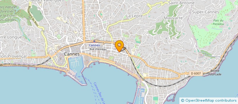 localisation de l'entreprise TAORMINA  CANNES